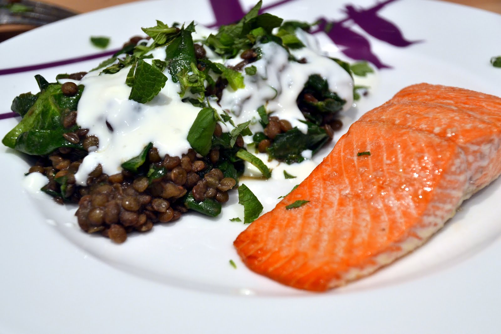 salmon puy lentils recipe jamie oliver